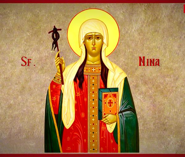 (Video) Troparul Sfintei Nina, cea întocmai cu Apostolii şi luminătoarea Georgiei