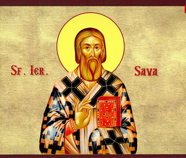 (Video) Troparul Sfântului Cuvios Sava, arhiepiscopul Serbiei