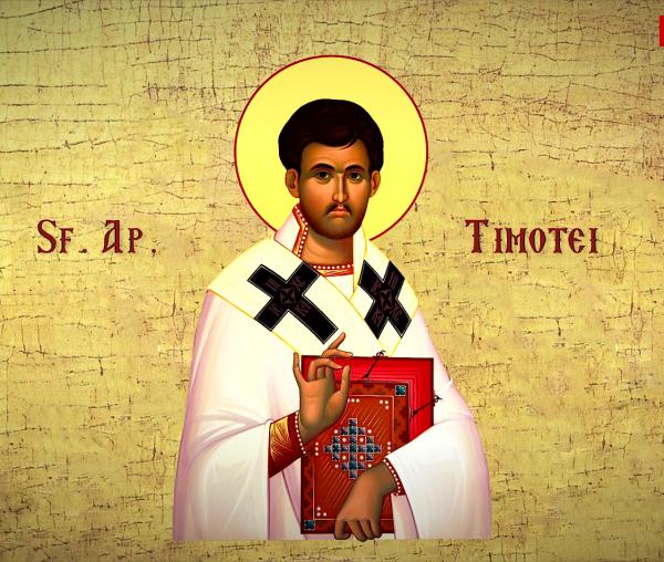 Troparul Sfântului Apostol Timotei