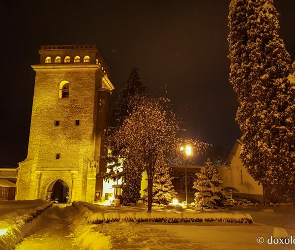 Iarna la Mănăstirea Golia (galerie FOTO)