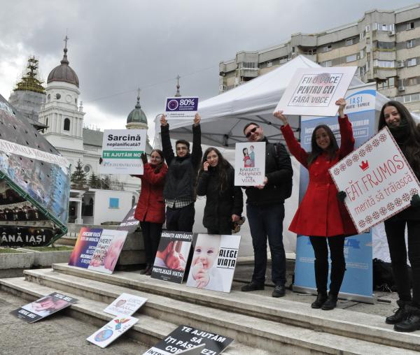(Video) Campania „40 de zile pentru viață”