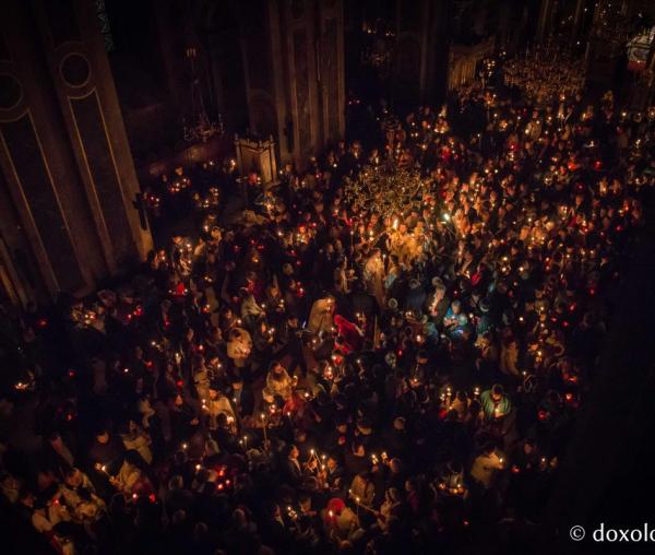 (Video) Învierea Domnului, la Catedrala Mitropolitană din Iași
