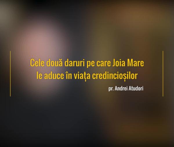 (Video) Cele două daruri pe care Joia Mare le aduce în viața credincioșilor