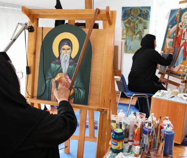 Ascultări în mănăstiri: ateliere de pictură (galerie FOTO)