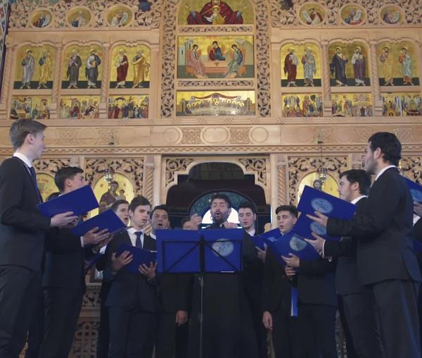 (VIDEO) „Heruvic”, prelucrat de Ioan Zmeu (Glasul al V-lea) - Corul BASILEUS