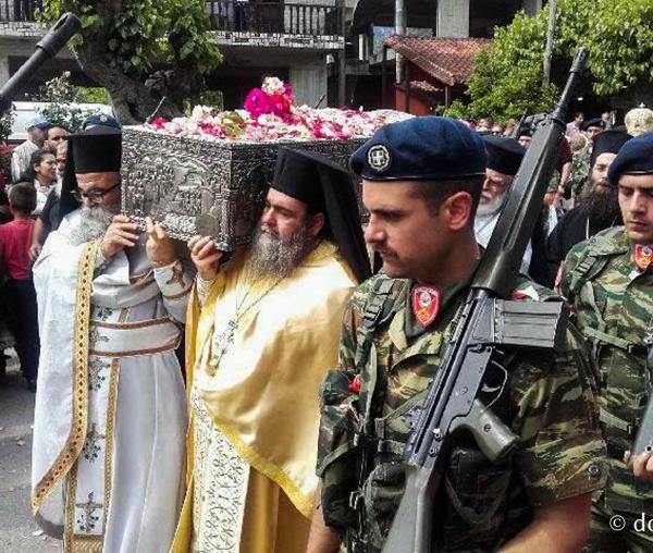 Bucurie la hramul Sfântului Ioan Rusul – Prokopion, insula Evia (Grecia) – 27 mai 2017