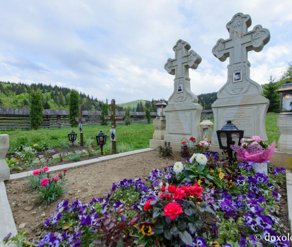 (Foto) Cimitirul Mănăstirii Sihăstria Putnei