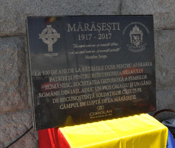 (Video) Omagiu la Mărășești pentru eroii căzuți pe câmpul de luptă