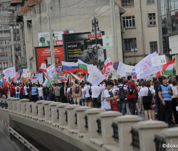 (Video) 6000 de tineri au mărșăluit pe străzile Iașului #ITO2017