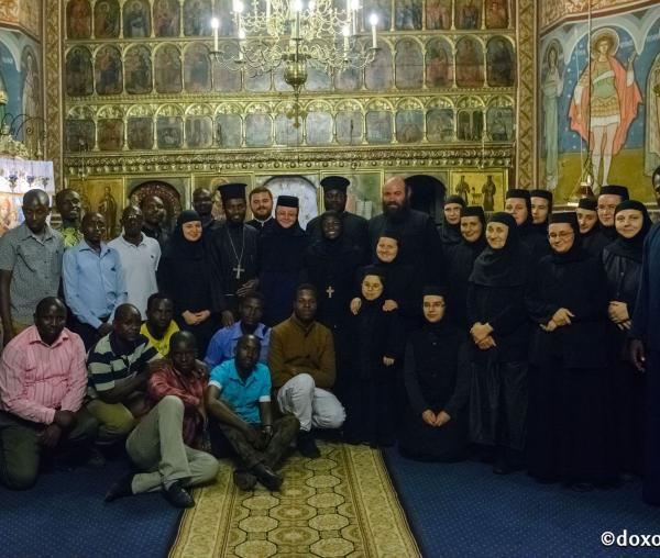 Delegația la ITO a Patriarhiei Alexandriei și a întregii Africi în vizită la Mănăstirea Copou (galerie FOTO)