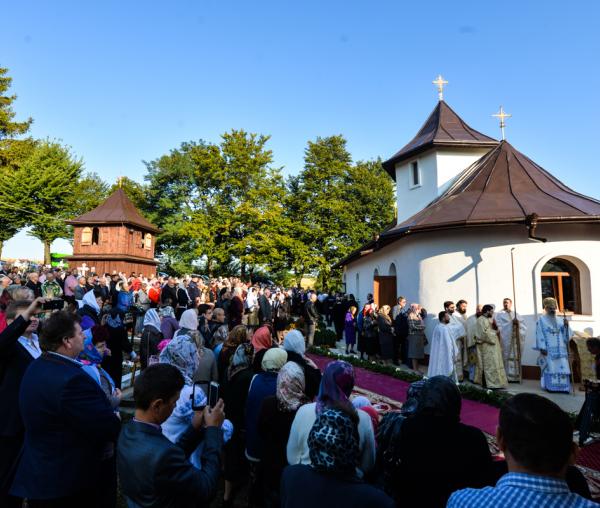 (Foto) Sfințire de biserică în satul Baranca, Protopopiatul Dorohoi