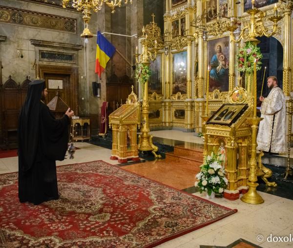 (Foto) Rugăciuni arhierești în cinstea Sfântului Gheorghe, ocrotitorul Mitropoliei Moldovei și Bucovinei