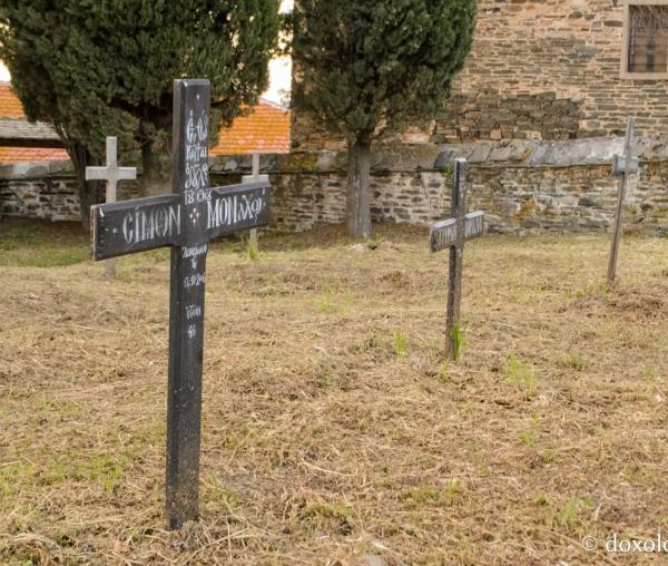 (Foto) Cimitire și osuare athonite