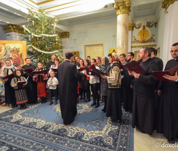 Colindători la Reședința Mitropolitană 2017 – Corul responsabililor cu cateheza din cadrul Biroului de catehizare al Arhiepiscopiei Iaşilor