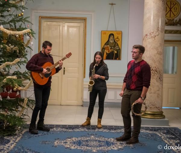 Colindători la Reședința Mitropolitană 2017 – Trio de la Universitatea de Arte „George Enescu” din Iași