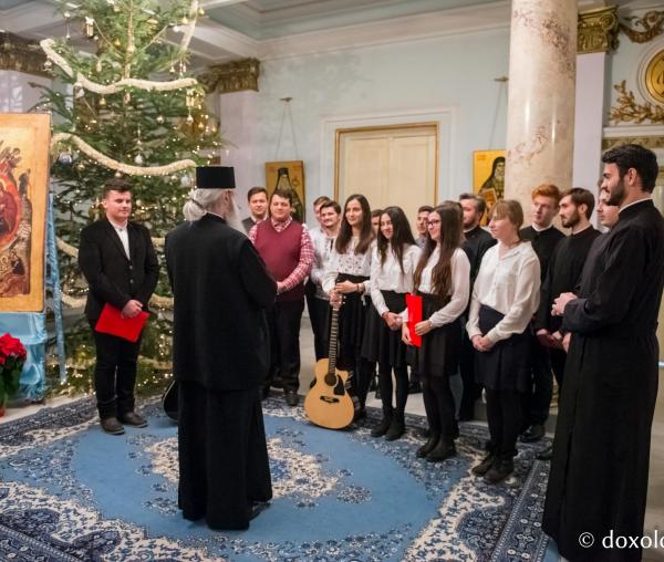 Colindători la Reședința Mitropolitană 2017 – Corul „Biruitorii” al Seminarului Teologic Liceal Ortodox din Botoșani
