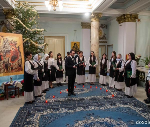 Colindători la Reședința Mitropolitană 2017 – Parohia „Sfânta Mahramă” Iaşi