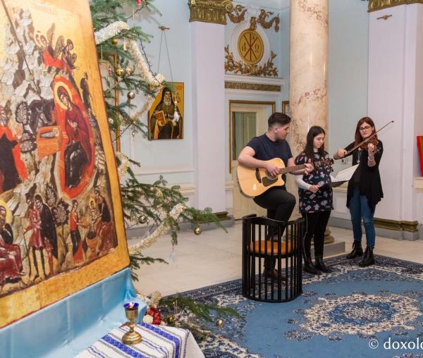 Colindători la Reședința Mitropolitană 2017 – Trio de la Universitatea de Arte „George Enescu” din Iași
