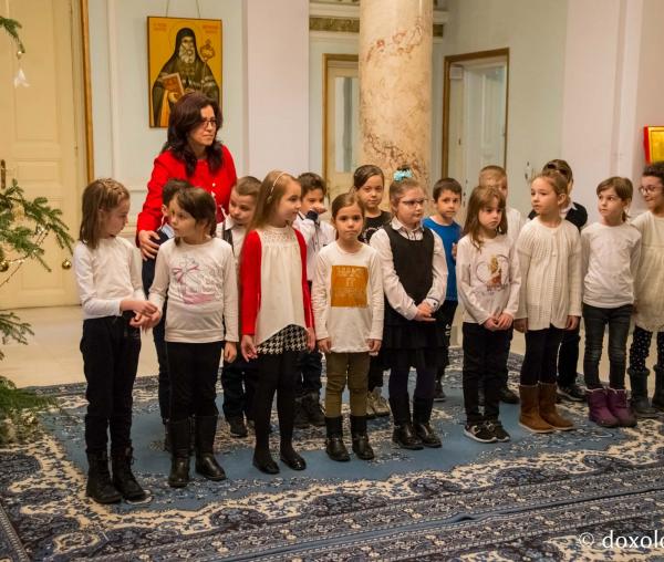 Colindători la Reședința Mitropolitană 2017 – Şcoala „George Călinescu” din Iași