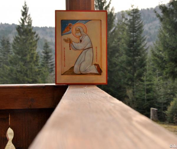 icoană cu Sfântul Serafim de Sarov