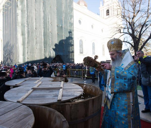 (Foto) Slujba Bobotezei la Catedrala mitropolitană din Iași – 2018