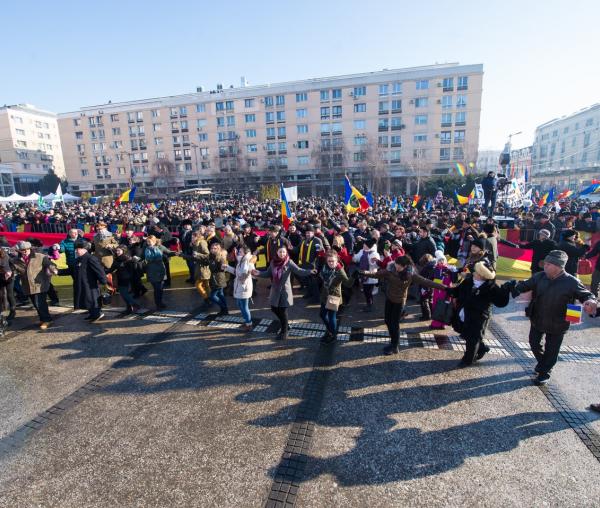 (Foto) Unirea Principatelor Române, sărbătorită la Iași în prezența Familiei Regale
