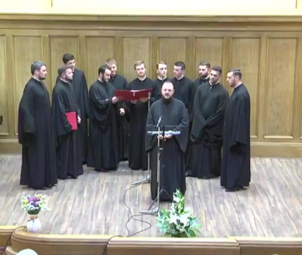 (Video) Concert de muzică psaltică în cadrul Festivalului - Concurs Coral Internațional pentru Tineret „Gavriil Musicescu”