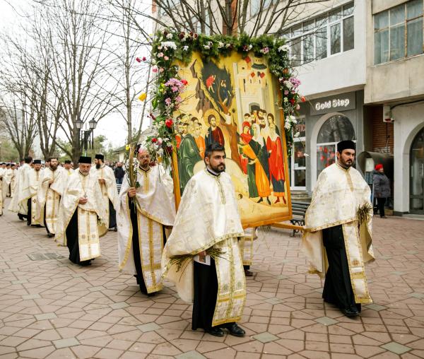(Video) Procesiunea de Florii la Iași