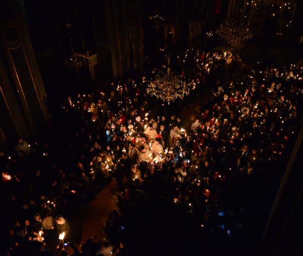 (Video) Învierea Domnului, la Catedrala Mitropolitană din Iași