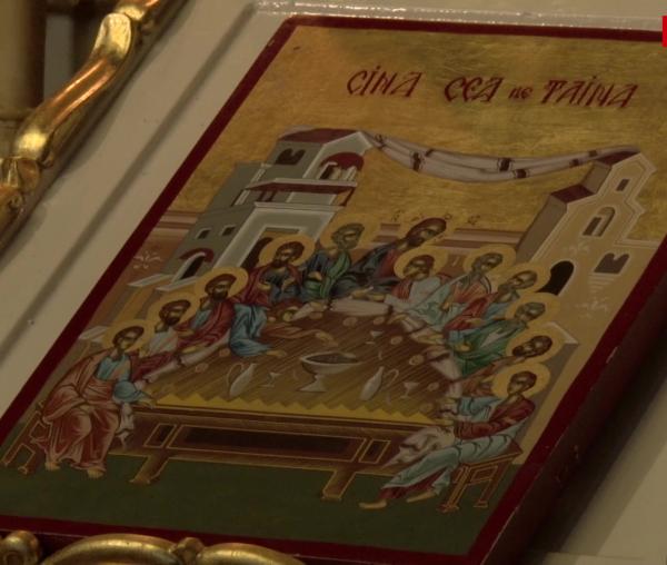 (Video) Sfânta Liturghie cu arhiereu în Joia Mare