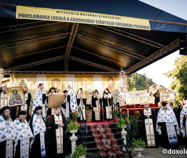 (Foto) Rugăciune și bucurie la Piatra Neamț - proclamarea locală a canonizării Sfântului Gheorghe Pelerinul