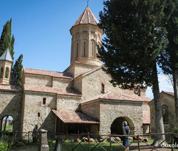Biserica în care se păstrează moaștele Sfântului Zenon din Ikalto