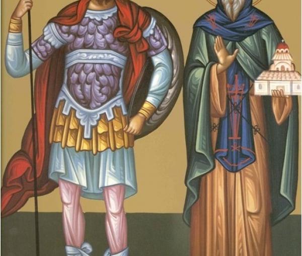 Sfântul Mucenic Andrei Stratilat și Sfântul Cuvios Teofan cel Nou