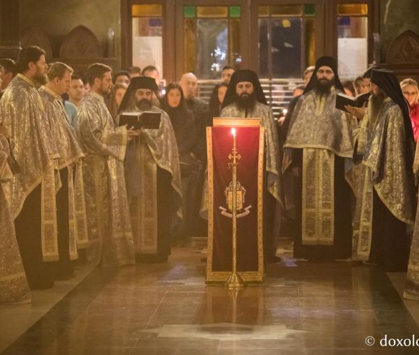 (Foto) IBMF 2018 – Slujba Privegherii în cinstea Acoperământului Maicii Domnului