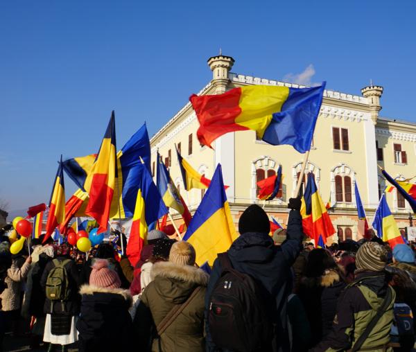 (Foto) Momente de sărbătoare la Alba Iulia la 100 de ani de la Marea Unire