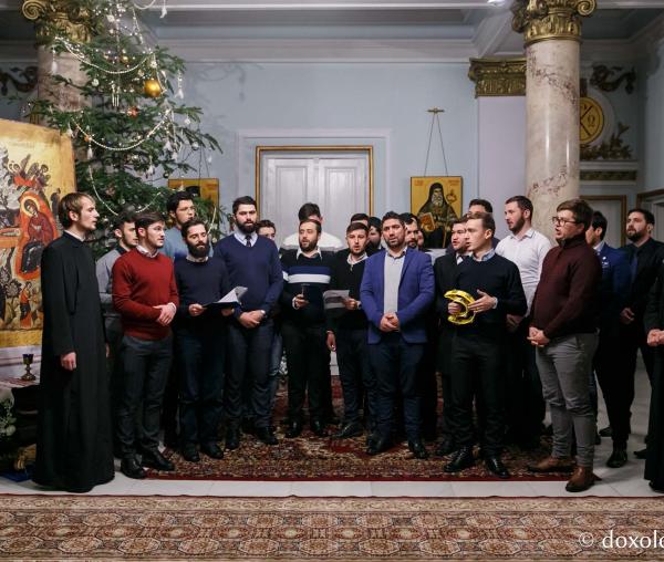 Colindători la Reședința Mitropolitană 2018 – Studenții de la Facultatea de Teologie din Iași, Masterat Misiune și slujire pastorală, anul II
