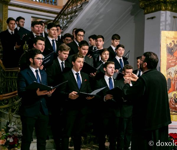 Colindători la Reședința Mitropolitană 2018 – Corul „Basileus” al Seminarului Teologic Liceal Ortodox din Iași