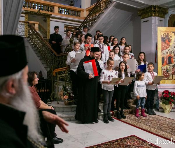 Colindători la Reședința Mitropolitană 2018 – Corul „Dimitriada” al parohiei Lețcani