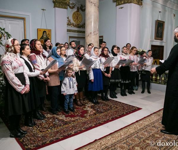 Colindători la Reședința Mitropolitană 2018 – Corul „Sfânta Parascheva” al paraclisului mitropolitan Metocul Maicilor