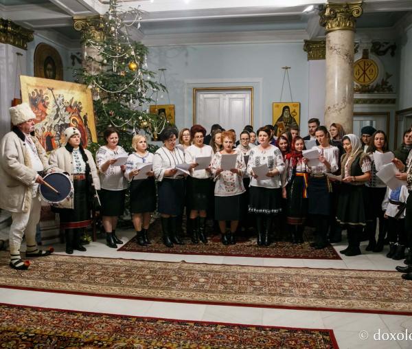 Colindători la Reședința Mitropolitană 2018 – Colectivul Spitalului Clinic „Dr. C. I. Parhon” Iași