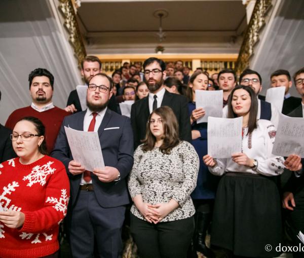 Colindători la Reședința Mitropolitană 2018 – Studenții de la Facultatea de Teologie din Iași, anul IV