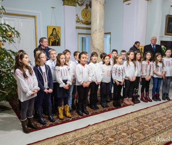 Colindători la Reședința Mitropolitană 2018 – Şcoala „George Călinescu” Iași (Înv. Diana Hadâmbu)