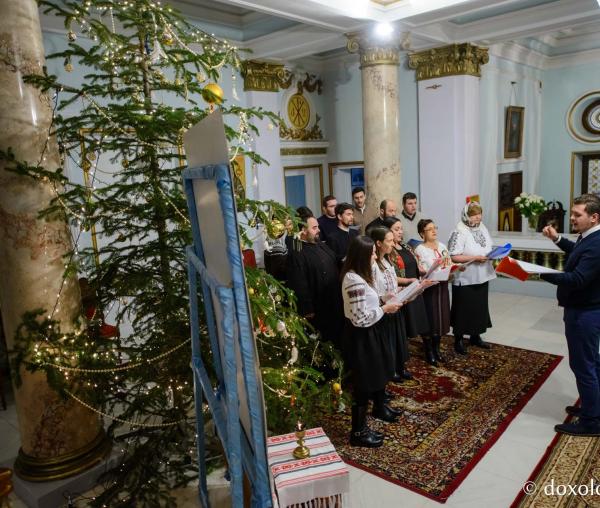 Colindători la Reședința Mitropolitană 2018 – Studenții de la Facultatea de Teologie din Iași, Masterat Teoria și Practica Formării Religioase, anul I