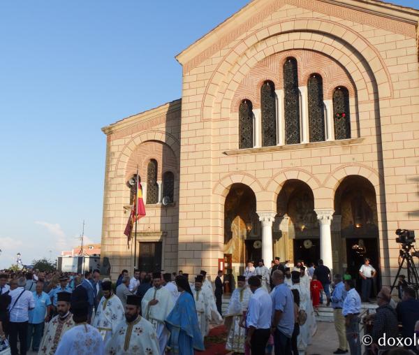 (Foto) Procesiune cu moaștele Sfântului Dionisie din Zakynthos – 17 decembrie 2018
