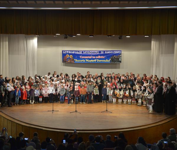 (Video) Concertul de colinde de la Botoșani al Mitropoliei Moldovei și Bucovinei