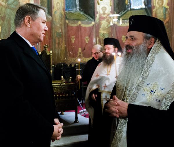 (Foto) Klaus Iohannis la Iași: Președintele a participat la slujba Parastasului pentru domnitorul Alexandru Ioan Cuza
