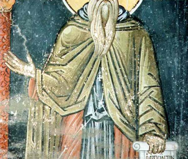 Sfântul Cuvios Macarie Mărturisitorul