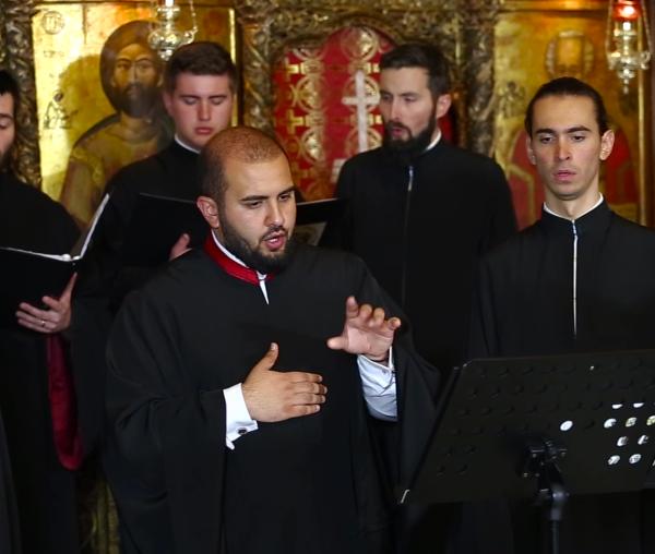 (Video) Grupul Psaltic „Andrei Șaguna” (Sibiu) - Troparul Intrării Domnului în Ierusalim, glas 1