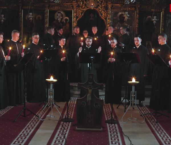 (Video) Corul Trysaghion - „Să tacă tot trupul” (Heruvic în Sâmbăta Mare), glas I plagal, de Anton Pann