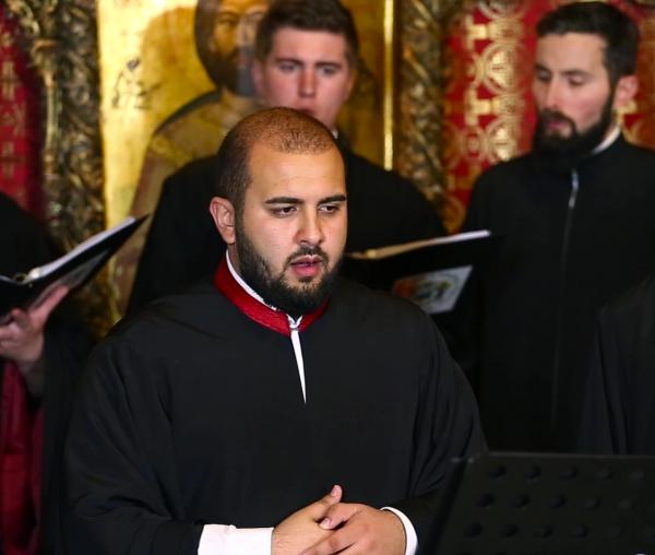 (Video) Grupul Psaltic „Andrei Șaguna” (Sibiu) - „Ziua învierii”, glas 5, de Schim. Nectarie. Solo: George Florea